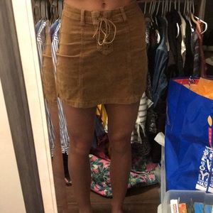 Corduroy Skirt